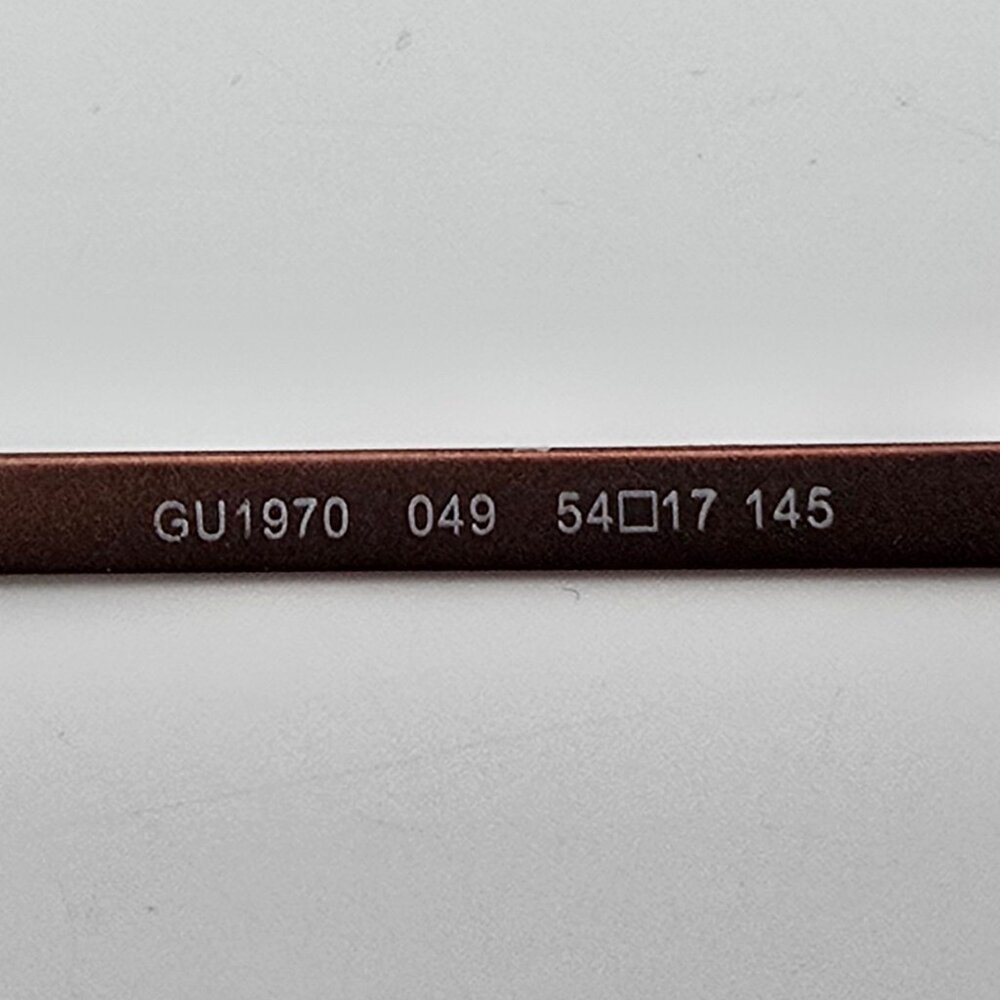 Guess Gu1970 049 Brown Rectangular Eyeglasses Fra… - image 8
